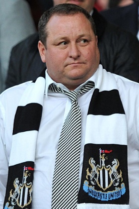 Mike Ashley of Sports Direct International.