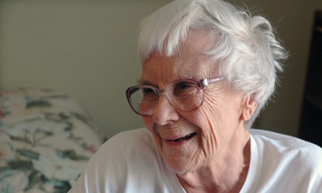 Harper Lee at home in Monroeville, Alabama.