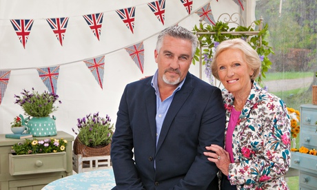 Paul Hollywood and Mary Berry on The Great British Bake Off