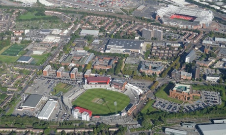 Matthews searched around Old Trafford and Trafford Park.