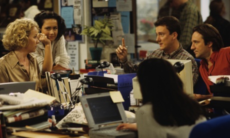 Drop the Dead Donkey was set in a newsroom.