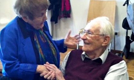 Eva Kor and Oskar Groening