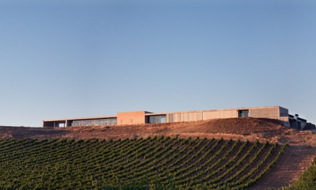 The modern Finca Montepedroso, near Rueda, Spain