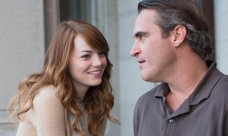 Feeling philosophical … Emma Stone and Joaquin Phoenix in Irrational Man