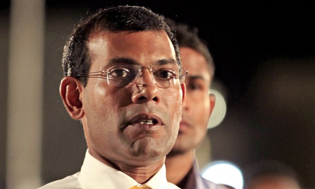 Former Maldives president Mohamed Nasheed