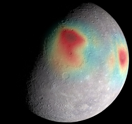 Mercury's gravity anomalies Messenger