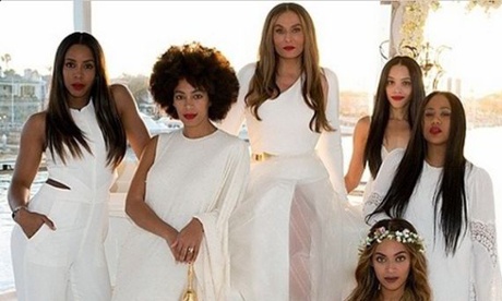 Tina Knowles at her recent wedding