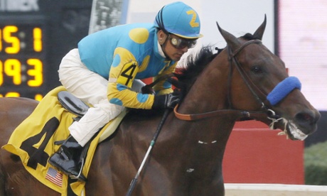 American Pharoah and Victor Espinoza