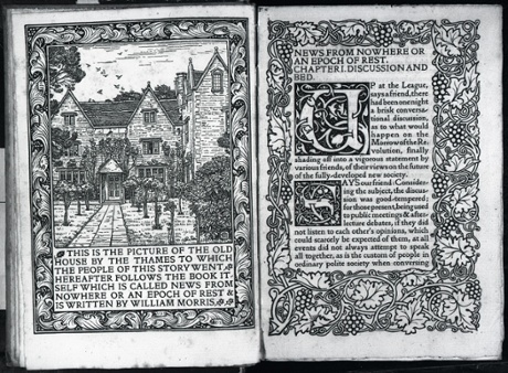 William Morris’s utopian novel <em>News from Nowhere</em>, 1893.