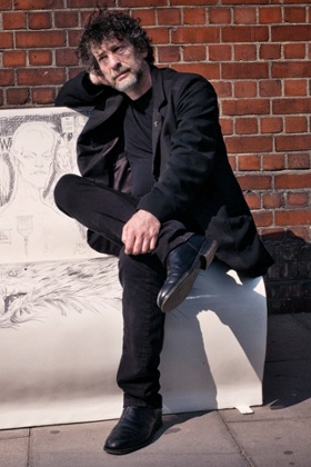 Neil Gaiman. Photograph: Sarah Lee