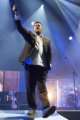 Elbow's Guy Garvey. Photograph: Tom Watkins/REX