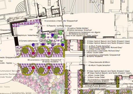 Tom Hoblyn's musically-inspired garden design