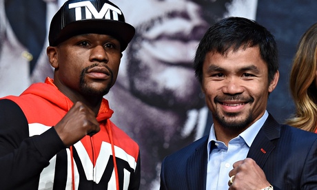 Floyd Mayweather and Manny Pacquiao