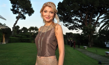 The president's daughter, Gulnara Karimova, is apparently under house arrest having 'fallen from grace'.