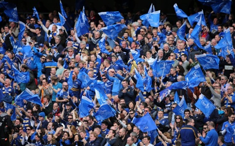 The Leinster fans are pleased with how things are going.