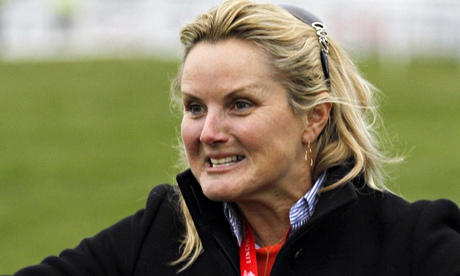 A very Good Friday for trainer Gay Kellaway, seen after her Lightscameraction won at Lingfield