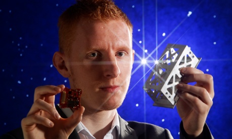 The PocketQube Shop, run by 25-year-old Tom Walkinshaw, sells satellites the size of a smartphone.