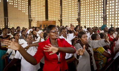 An Easter Sunday ceremony at Our Lady of Consolation Church in Garissa.
