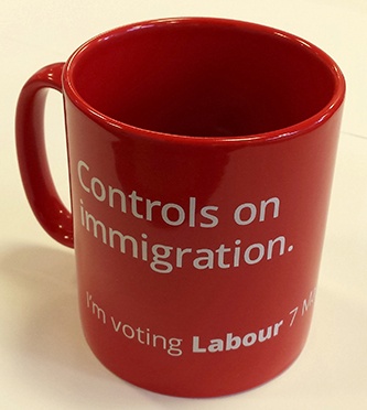 Labour Party Mug - Controls on immigration