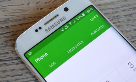 Wi-Fi calling on a Samsung Galaxy S6 Edge