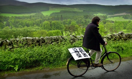 wet polling day 2001