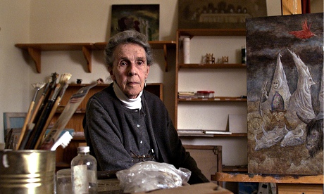 Leonora Carrington, then aged 84, in her adopted home of Mexico City.