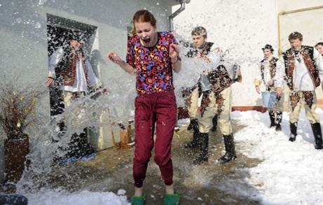 Slovakia easter water 2013