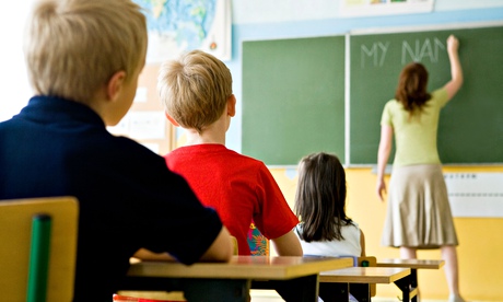 Children during lesson