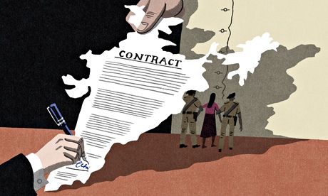 Bill Bragg illustration on Europe and India and Greece