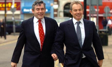 Tony Blair and Gordon Brown last week.