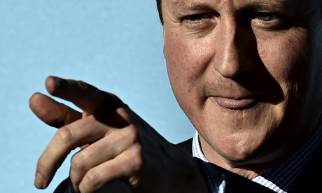 David Cameron making a speech in Bath