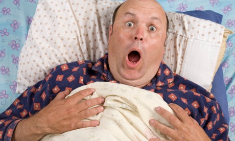 Man woken by night terrors