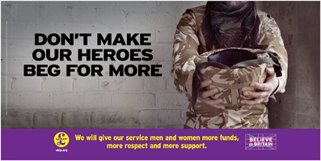 UKIP defence poster.