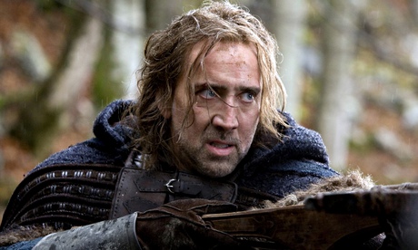 Nooo!! … Nicolas Cage in Season of the Witch. Photograph: Allstar/Momentum Pictures