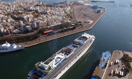 Russia has expressed an interest in the port of Piraeus, near Athens.