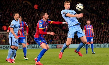 Manchester City's Edin Dzeko.