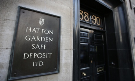 Hatton Garden Safe Deposit, which was reportedly burgled during the Easter weekend