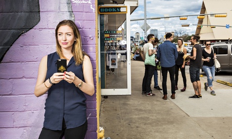 Whitney Wolfe photographed in Austin, Texas, by Jeff Wilson for the Observer