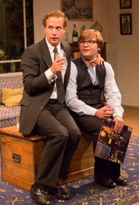 Geoffrey Streatfeild as Daniel and Jonathan Broadbent as Guy in My Night With Reg.