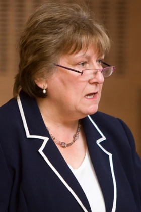 Annabel Goldie MSP, leader of the Scottish Conservative party.