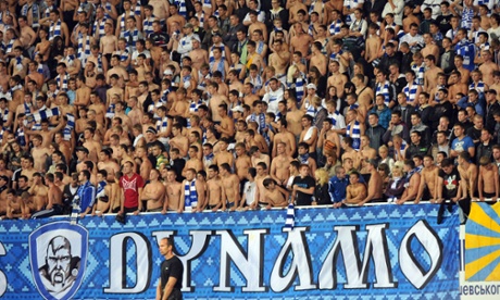 Dynamo Kyiv fans, hopefully not remaining topless until they prevail in Europe's premier club competition.