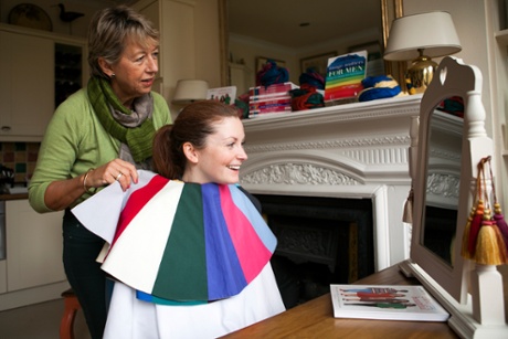 Hannah Marriott with Angi Jones. 