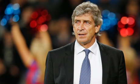 Manuel Pellegrini's Manchester City side have won only two of their last six league games.