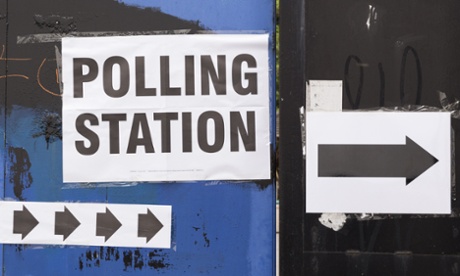 Canon Barnett Primary school is used as a polling station in Tower Hamlets