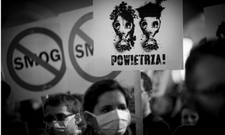 We Want Air! An anti-smog march in Kraków.