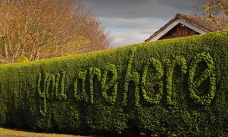 topiary you are here