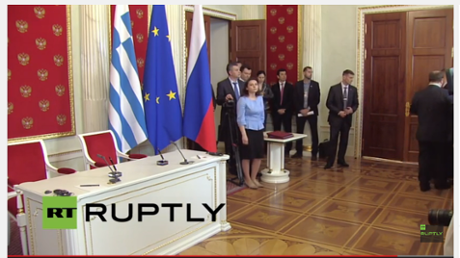 Putin/Tsipras press conference