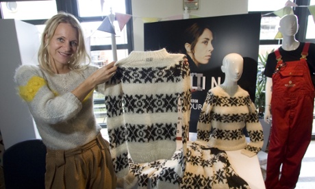 Gudron Rogvadottir of knitwear label Gudrun & Gudrun.