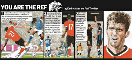 You are the Ref Michael Carrick