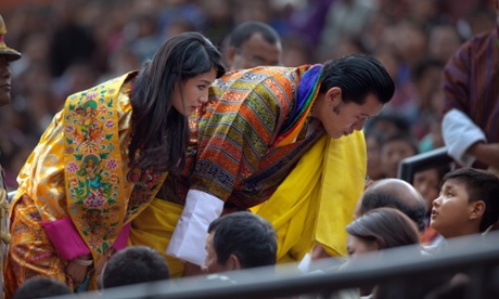 King and Queen of Bhutan